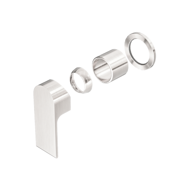 BIANCA SHOWER MIXER 60MM PLATE TRIM KITS ONLY BRUSHED NICKEL