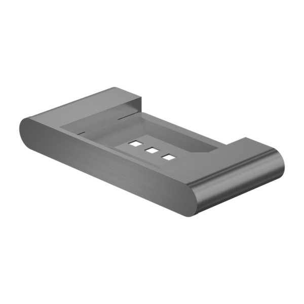BIANCA SOAP DISH HOLDER GUN METAL