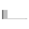 BIANCA TOILET ROLL HOLDER CHROME