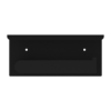BIANCA TOILET ROLL HOLDER WITH PHONE HOLDER MATTE BLACK