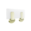 MECCA CARE SHOWER SEAT 960√ó330MM BRUSHED GOLD