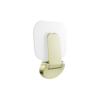 MECCA CARE SHOWER SEAT 400√ó330MM BRUSHED GOLD