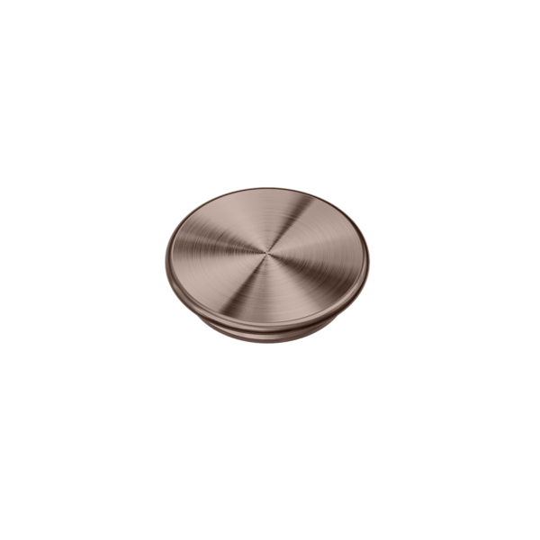 MECCA CARE 32MM GRAB RAIL CAP BRUSHED BRONZE