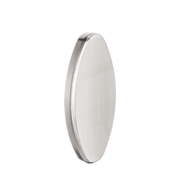 BACKREST REMOVEABLE WALL COVER PLATE BRUSHED NICKEL