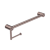 MECCA CARE 25MM TOILET ROLL RAIL 450MM BRUSHED BRONZE