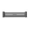 MECCA CARE 25MM GRAB RAIL WITH SHELF 450MM GUN METAL