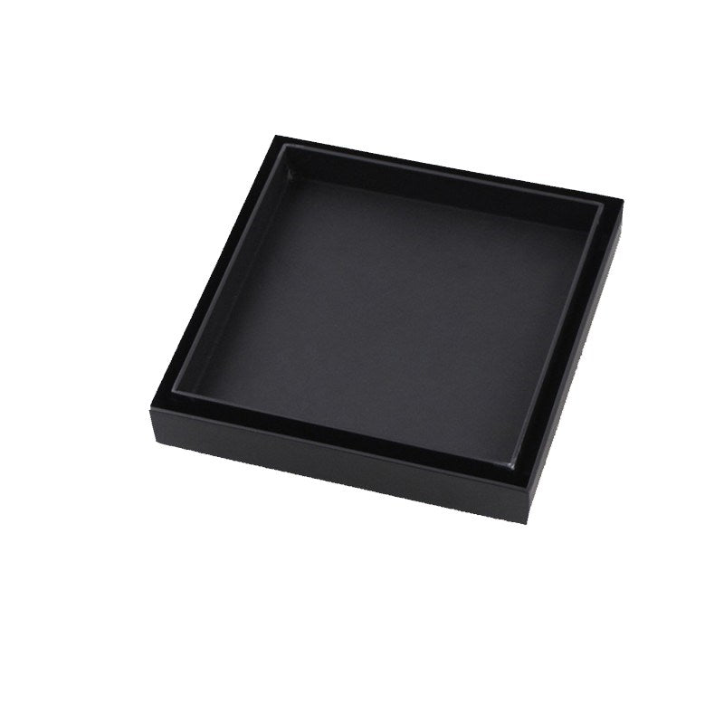 120x120mm Black Tile Insert Drain