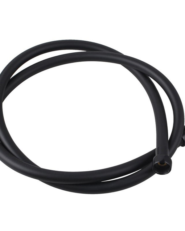 Black PVC Shower Hose 1500mm
