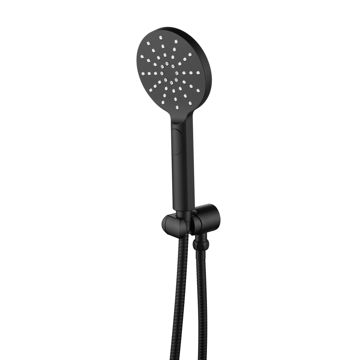 Mica Wide Hand Shower Black