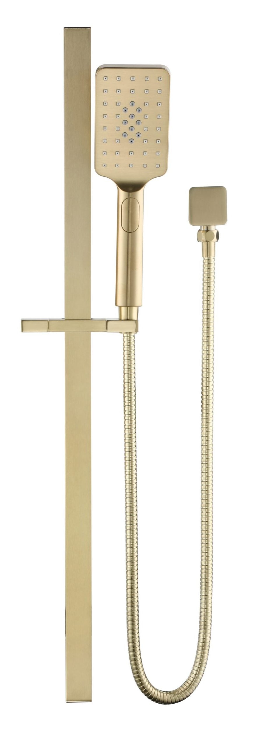 Cresta Single Shower Rail French Gold