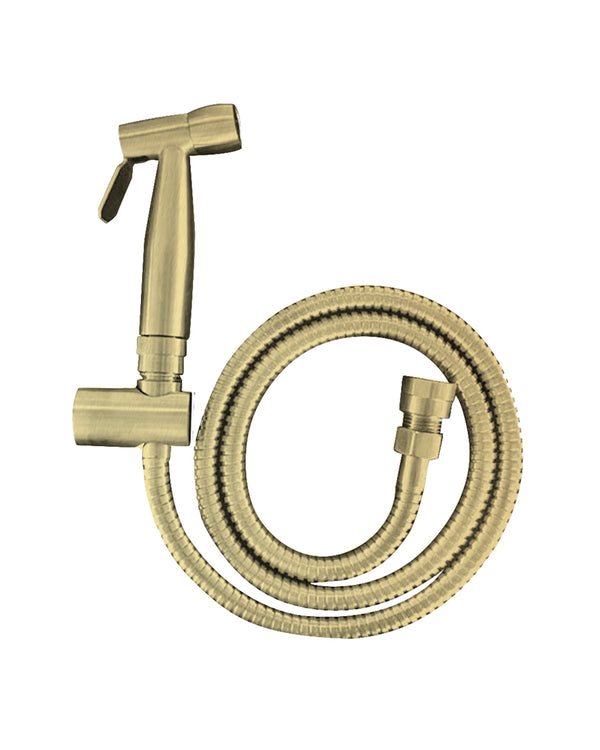 Trigger Spray with Re-inforced Hose/Dual Check Valve Brushed Gold