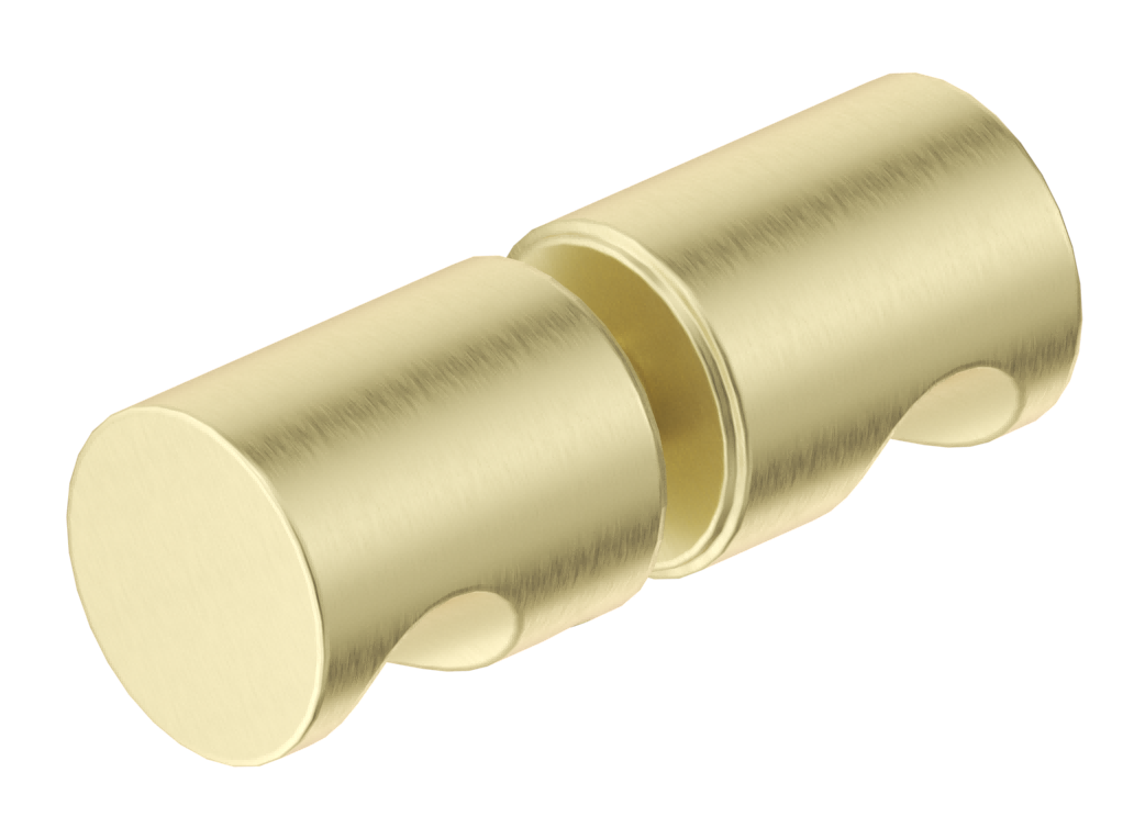 Shower Screen Handle Round French Gold