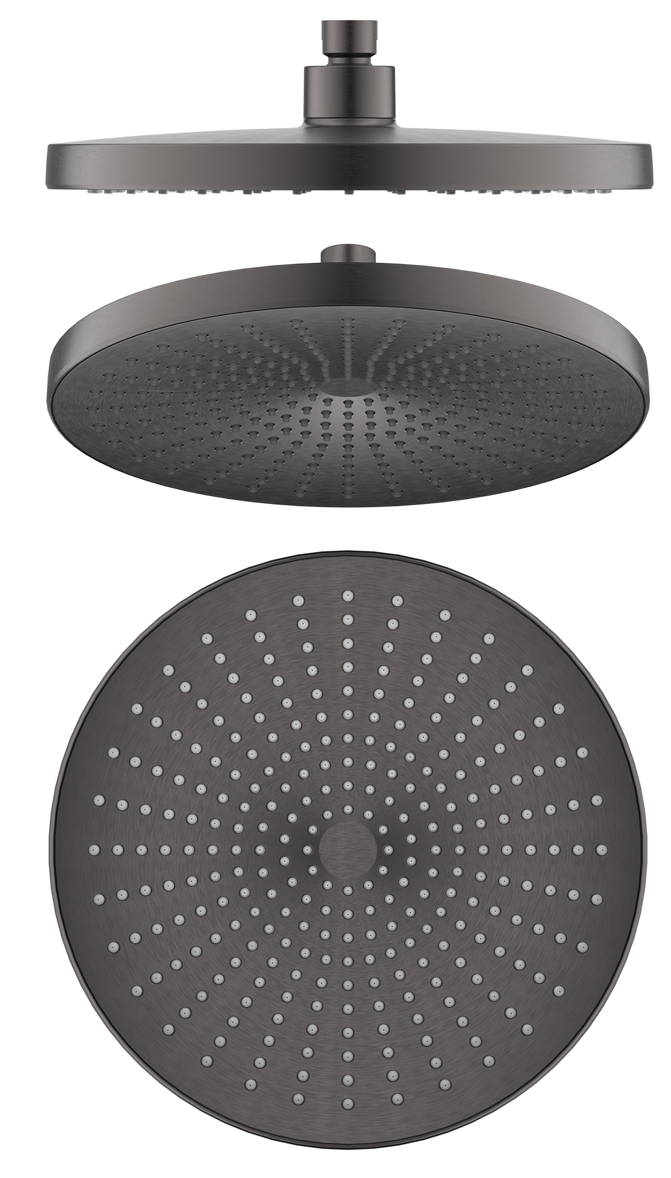 Mica 6H Shower Head Gunmetal