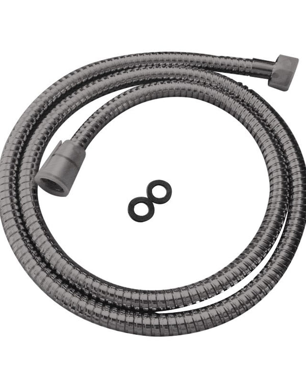 1500mm Gunmetal Stainless Steel Shower Hose
