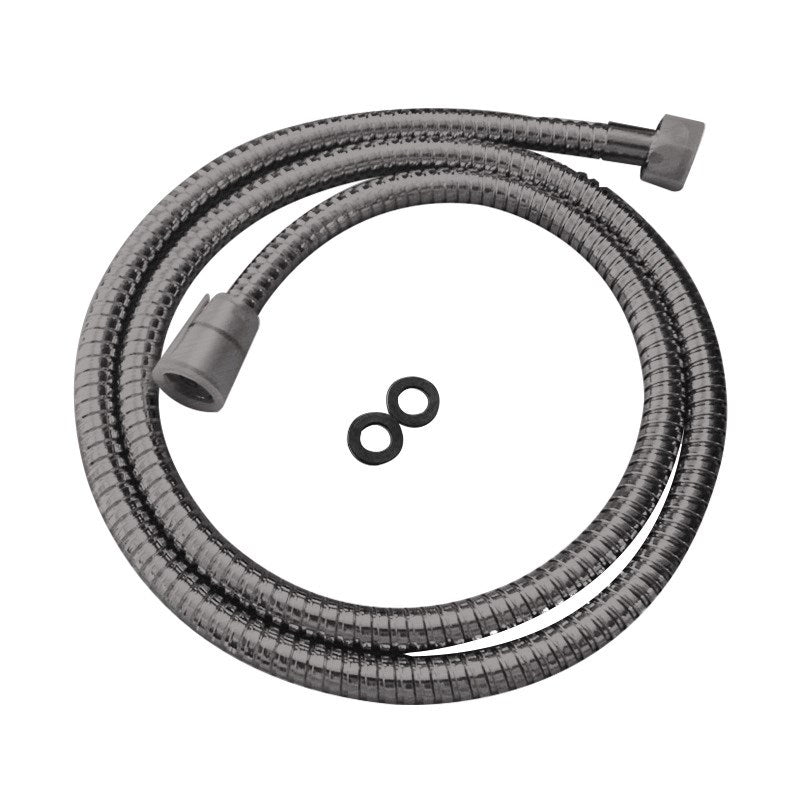1500mm Gunmetal Stainless Steel Shower Hose