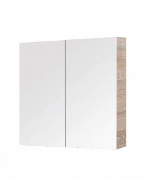 600mm LIGHT OAK VENEER SHAVING CABINET