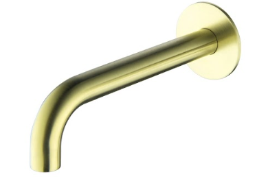 Mica Bath/Basin Spouts - 160/220/250mm - Multiple Colours French Gold