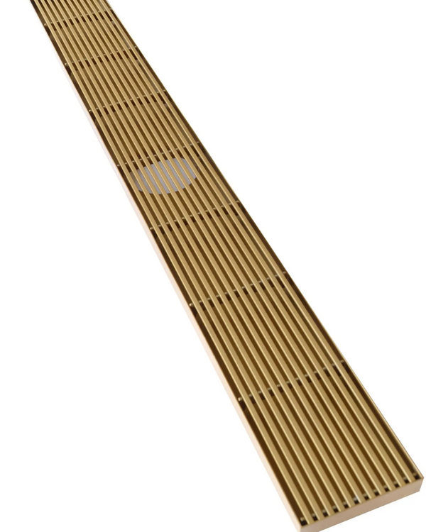BHG-80 Brass Gold Heelguard - 1500x100x20mm