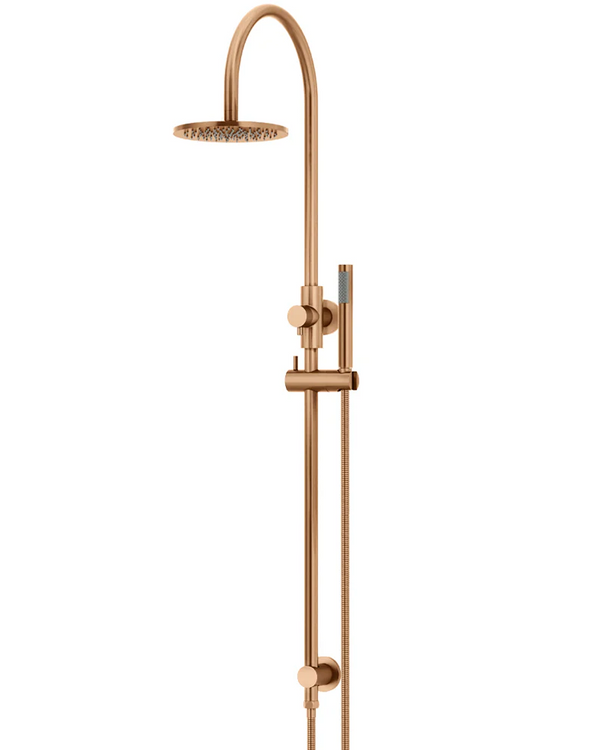 200mm Round Overhead Shower Set, Single Function Hand Shower