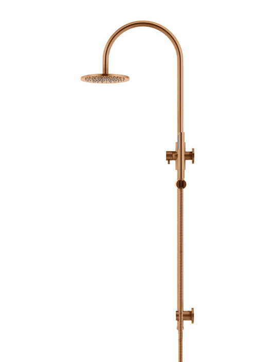 200mm Round Overhead Shower Set, Single Function Hand Shower