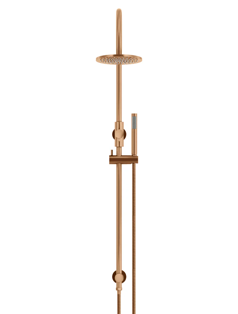 200mm Round Overhead Shower Set, Single Function Hand Shower