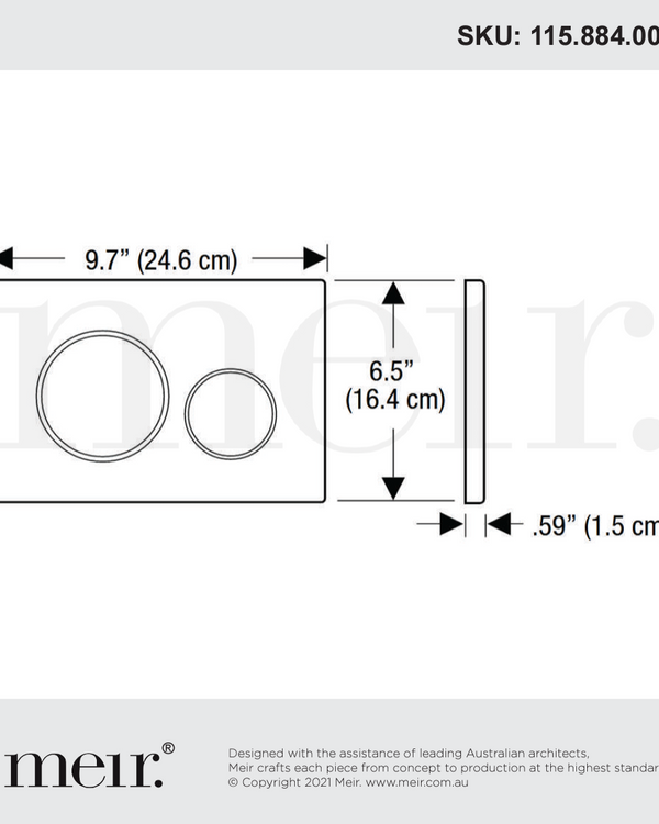 Geberit Sigma21 Dual Flush Plate