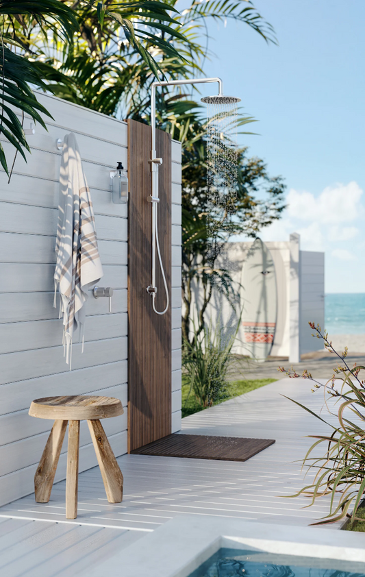 Outdoor Combination Shower Rail - SS316