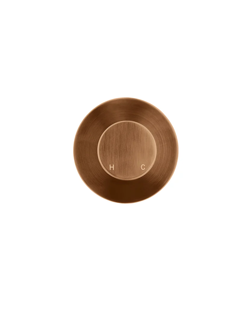 Round Wall Mixer - Pinless Handle - Finish Kit