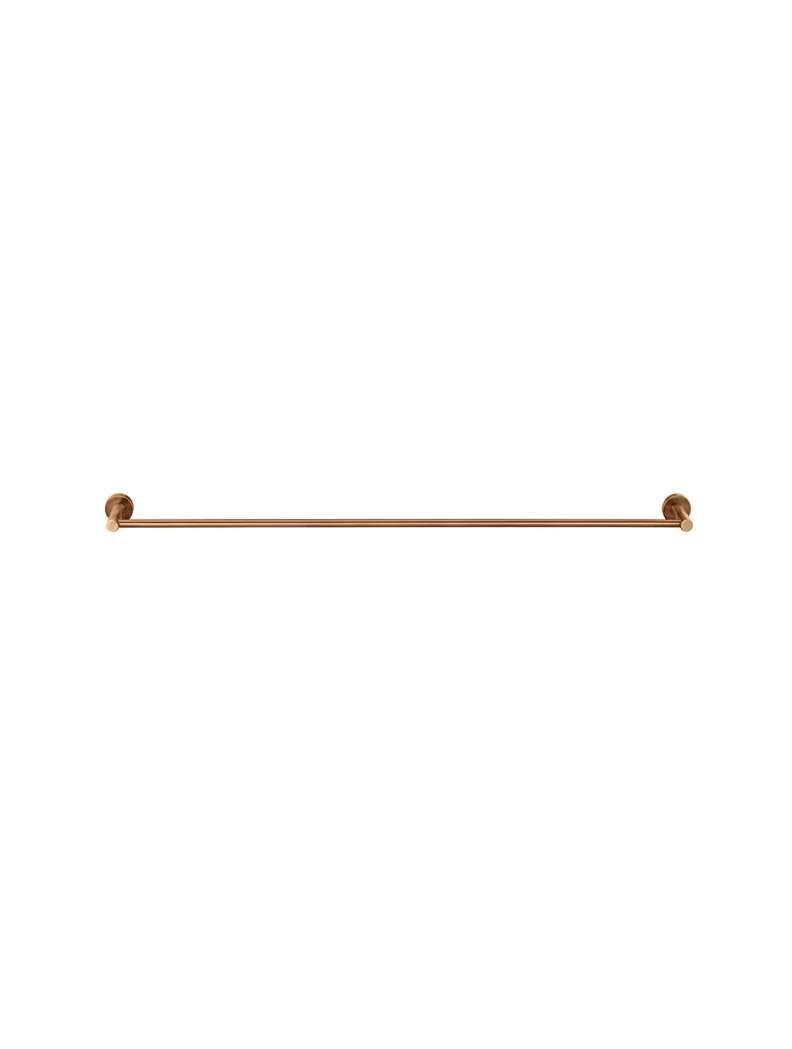 Round Single Towel Rail 600mm