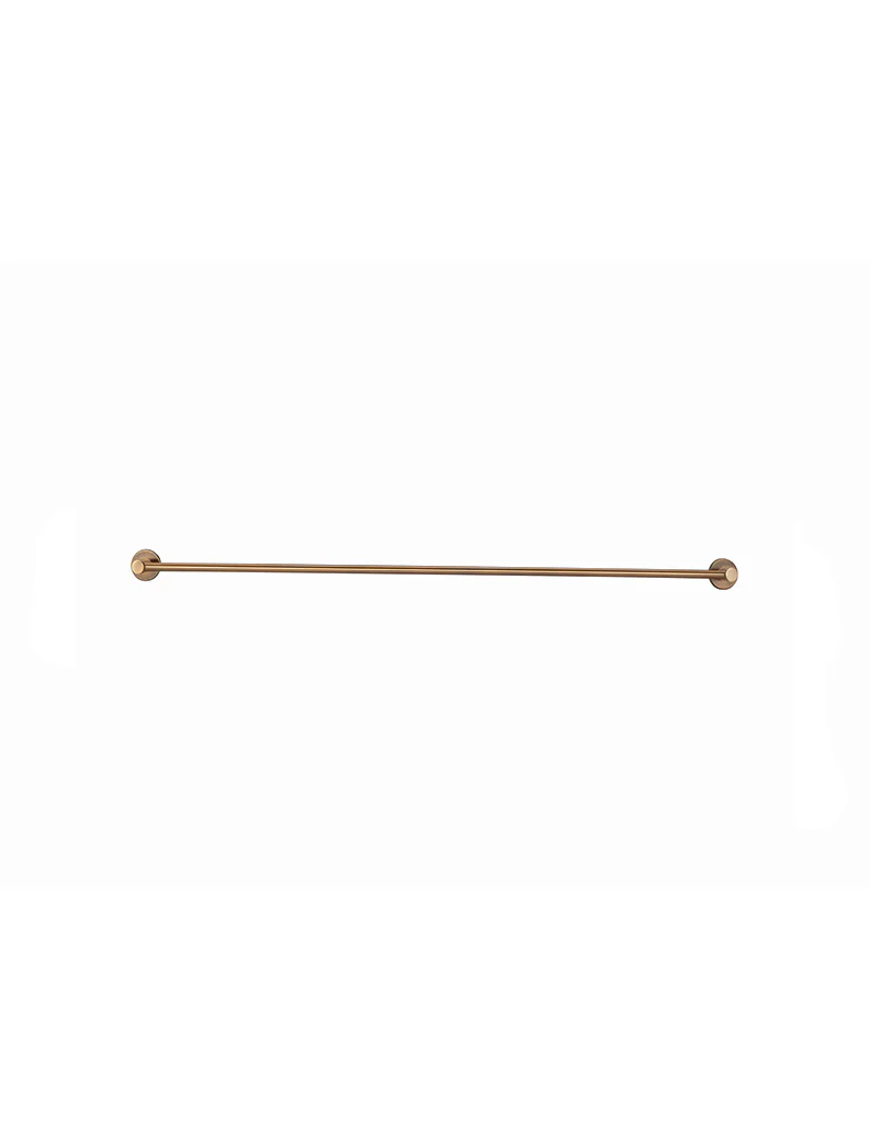 Round Single Towel Rail 600mm