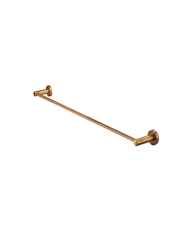 Round Single Towel Rail 600mm