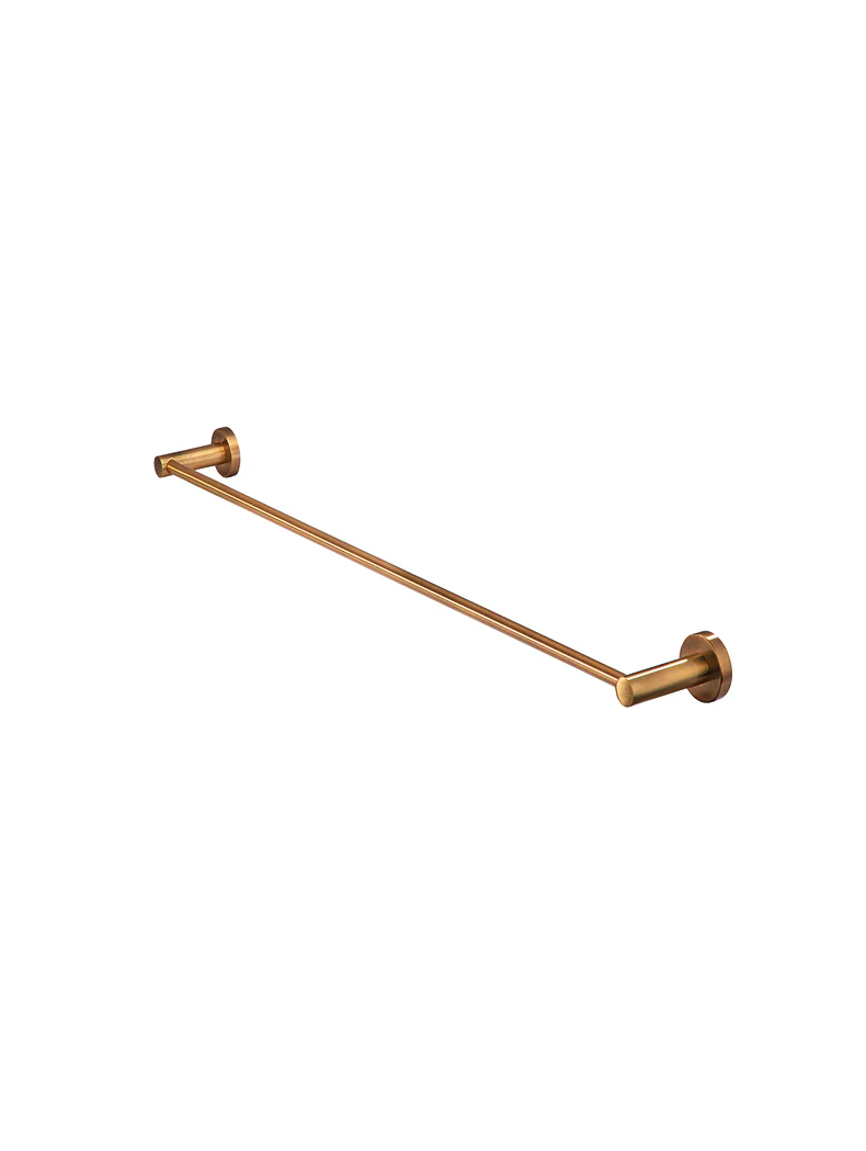 Round Single Towel Rail 600mm