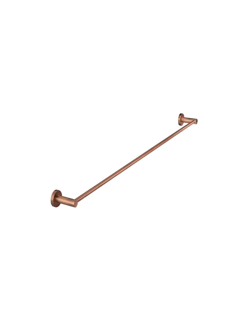 Round Single Towel Rail 600mm