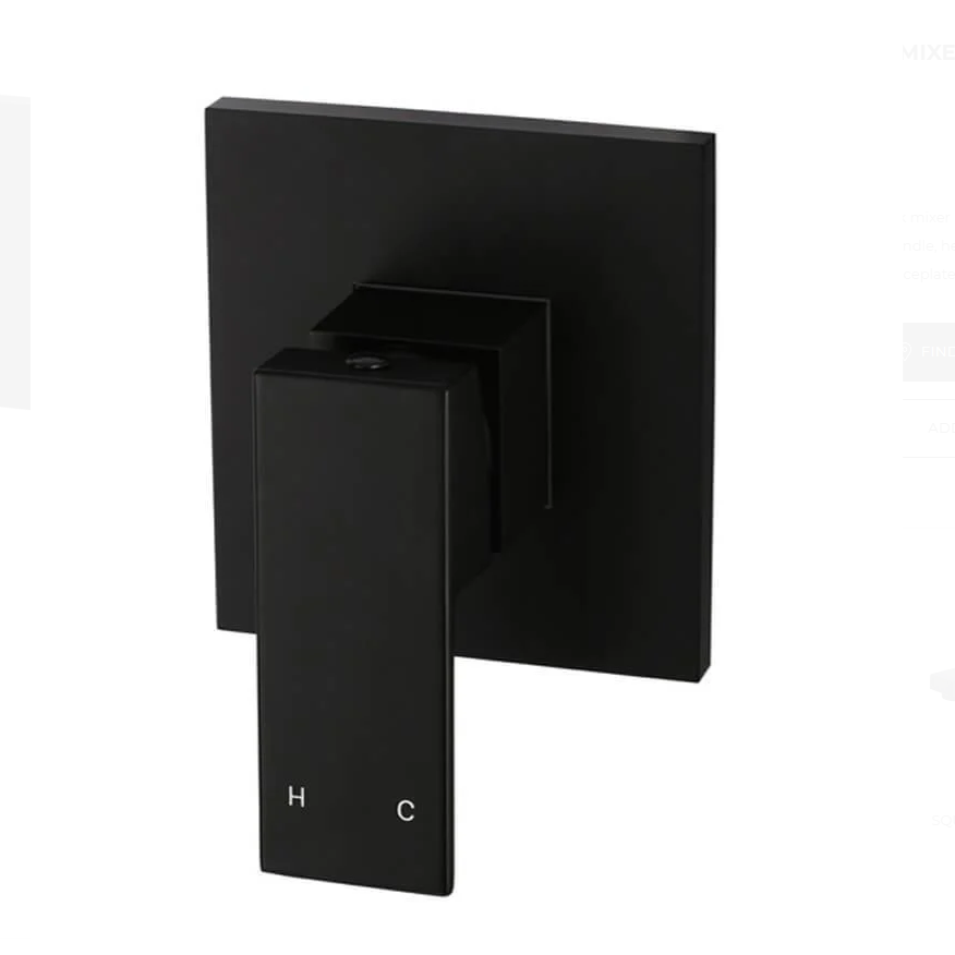 Square Wall Mixer