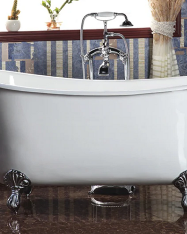 Swedish Slipper 1370mm Cast Iron 'Bigfoot' Clawfoot Baths