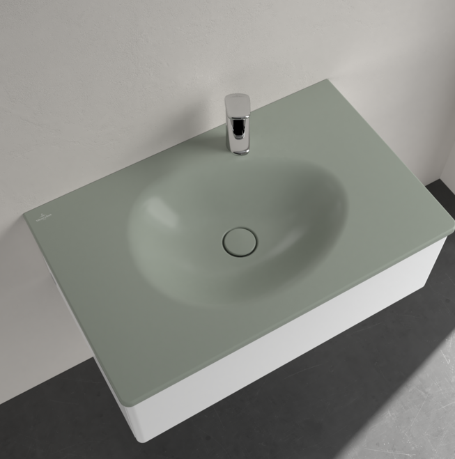 Antao 800 Vanity Basin 1TH C+ Morning Green NO OF