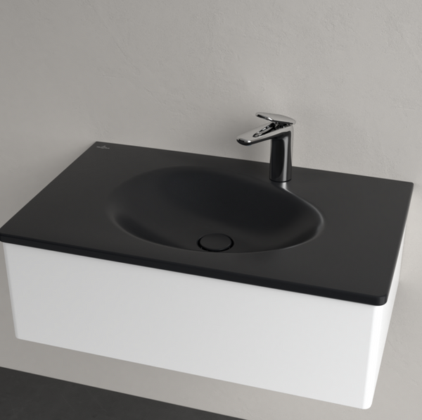 Antao 800 Vanity Basin 1TH C+ Pure Black NO OF