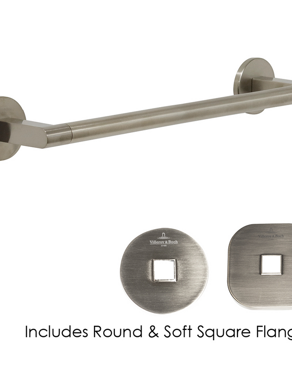 Architectura 300mm Towel Rail Brushed Nickel