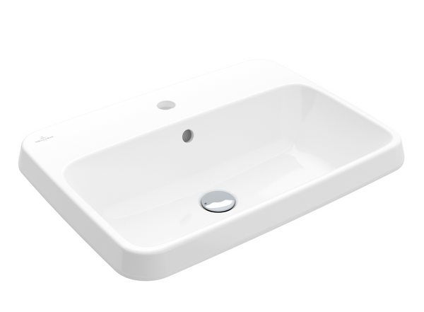Architectura 2.0 600 Rectangular Drop In Basin | Three Tap Hole with Overflow