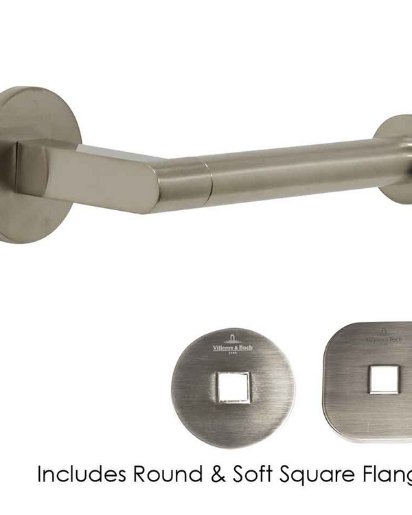 Architectura Right Hand Faced Toilet Roll Holder Brushed Nickel