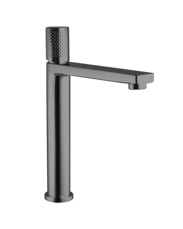 The GABE Hi-Rise Basin Mixer - Brushed Nickel