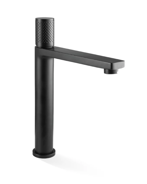 The GABE Hi-Rise Basin Mixer - Matte Black