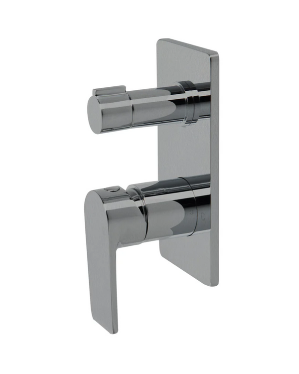 The GABE Leva Diverter Mixer - Brushed Nickel