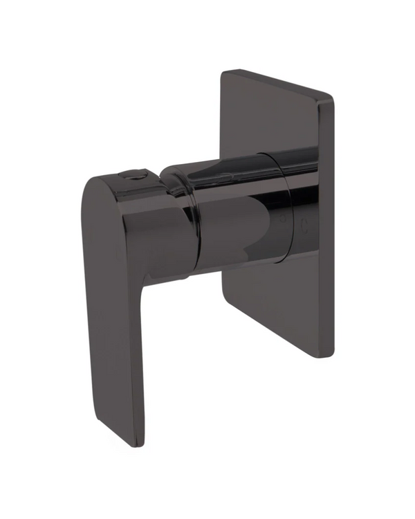 The GABE LEVA Wall Mixer - Gun Metal