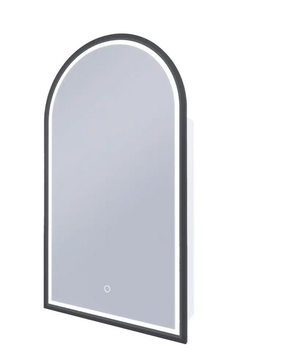 Blanca 500 with Matt Black Frame - W500 x H900 x D146