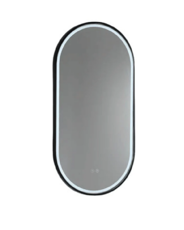 Gatsby 600D with Matt Black Aluminium Frame - W610 x H1010 x D40