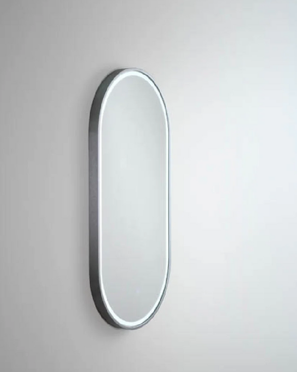 Gatsby 600D with Gun Metal Aluminium Frame - W610 x H1010 x D40