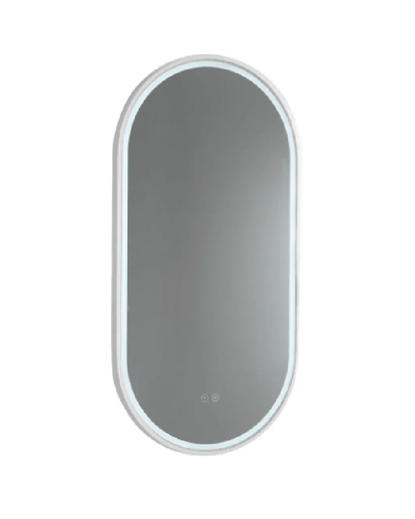 Gatsby 600D with Matt White Aluminium Frame - W610 x H1010 x D40