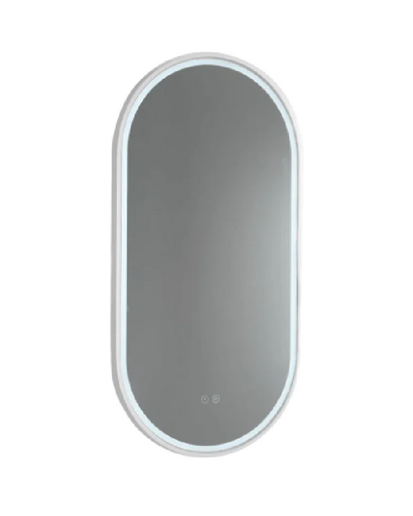 Gatsby with Matt White Aluminium Frame - W460 x H910 x D40