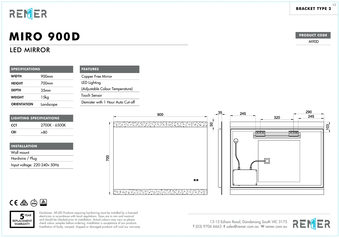 Miro D - 900 x 700